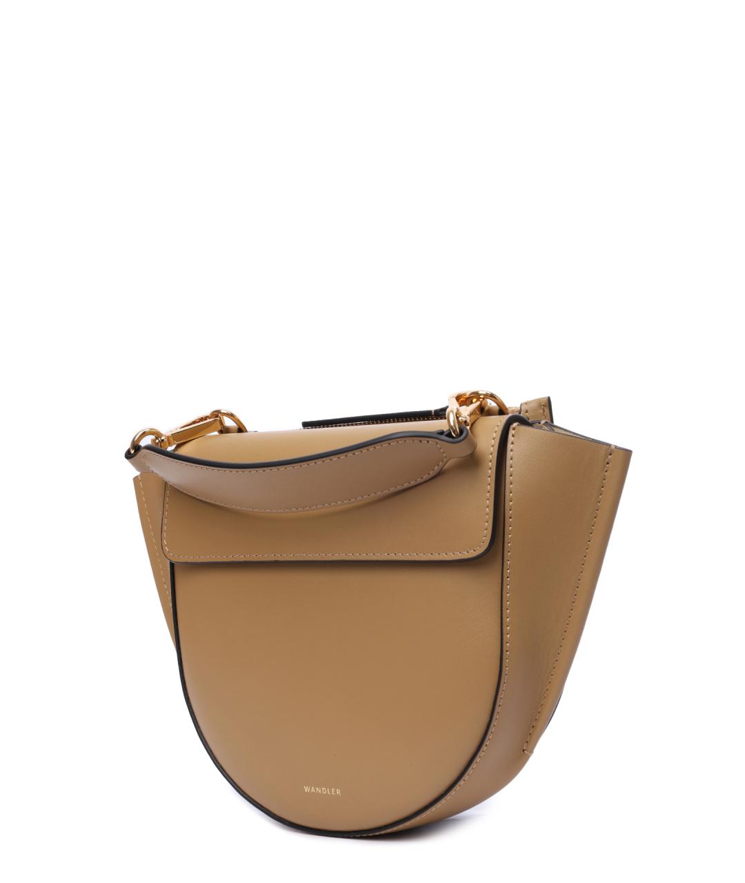 WANDLER Кожаная сумка с короткими ручками, фото 3