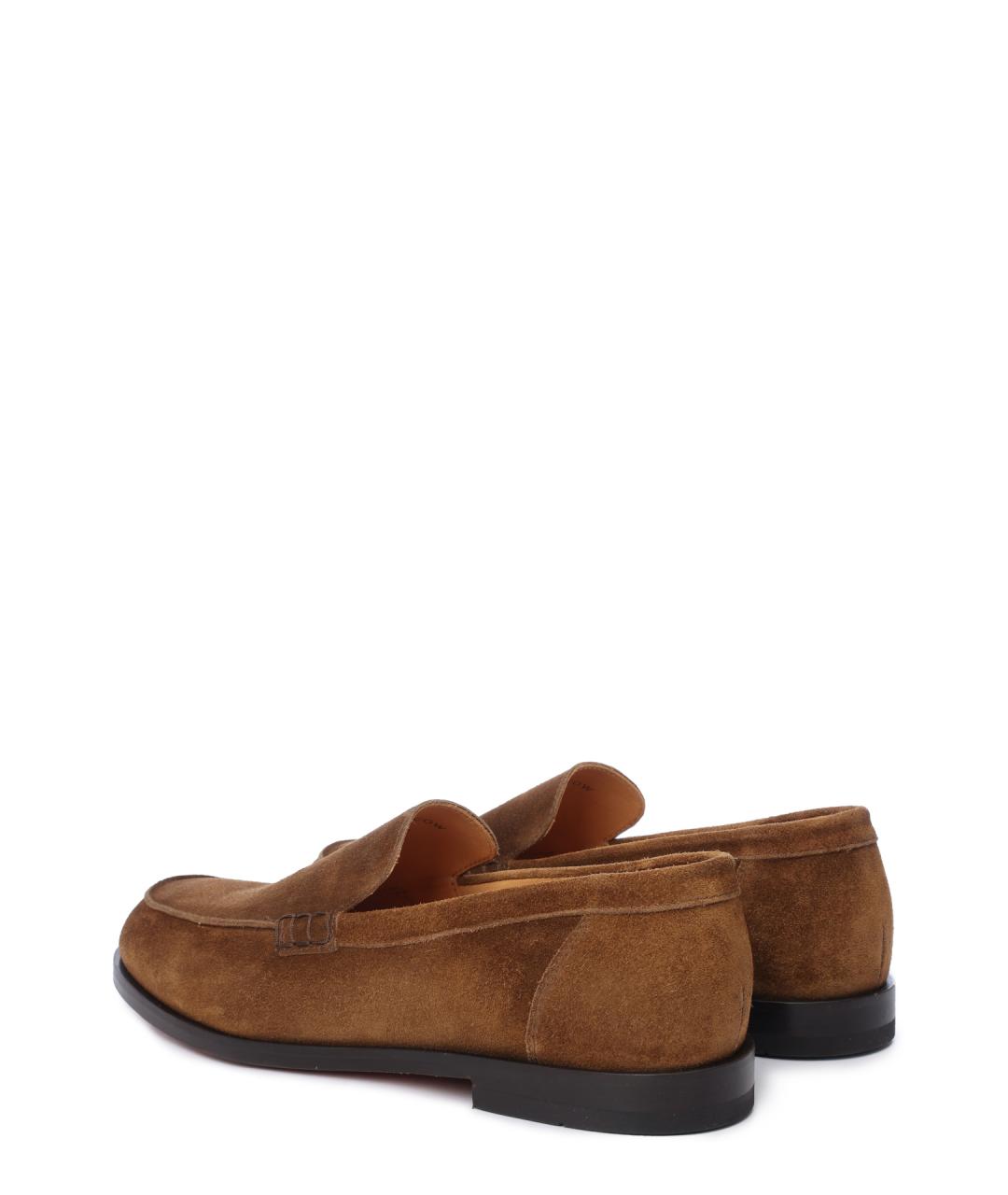 PREMIATA Коричневые кожаные лоферы, фото 3