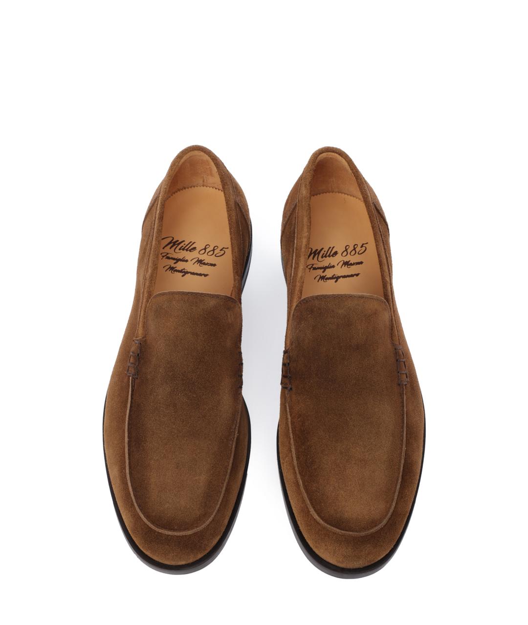 PREMIATA Коричневые кожаные лоферы, фото 5