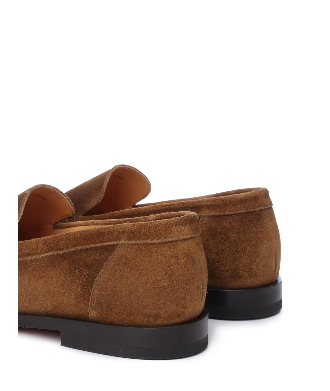 PREMIATA Коричневые кожаные лоферы, фото 6