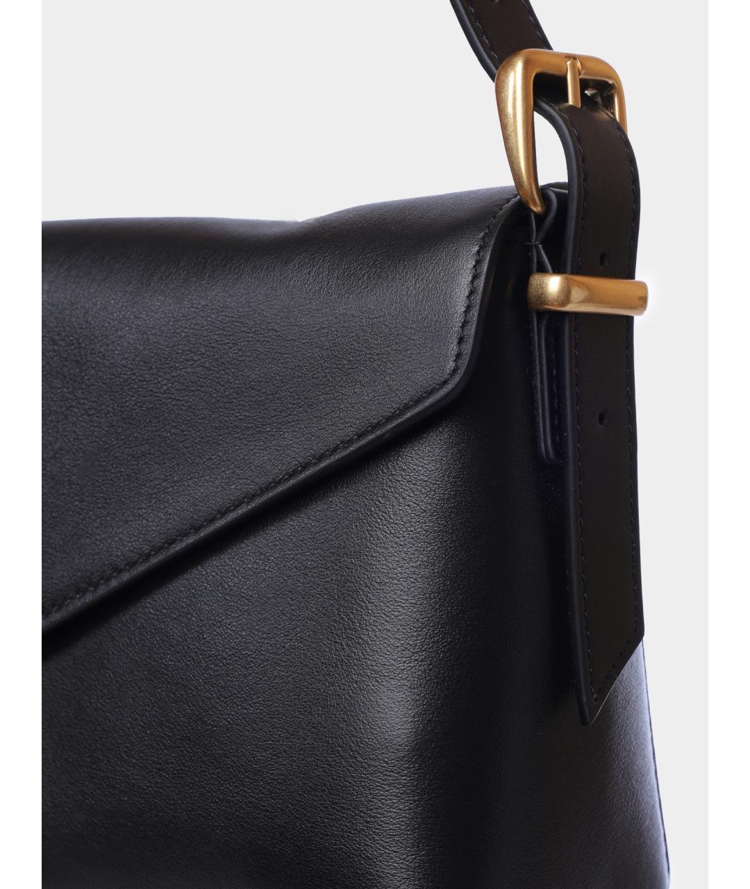 WANDLER Черная кожаная сумка через плечо, фото 4