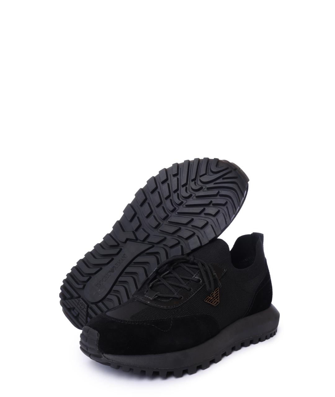 EMPORIO ARMANI Низкие кроссовки / кеды, фото 4