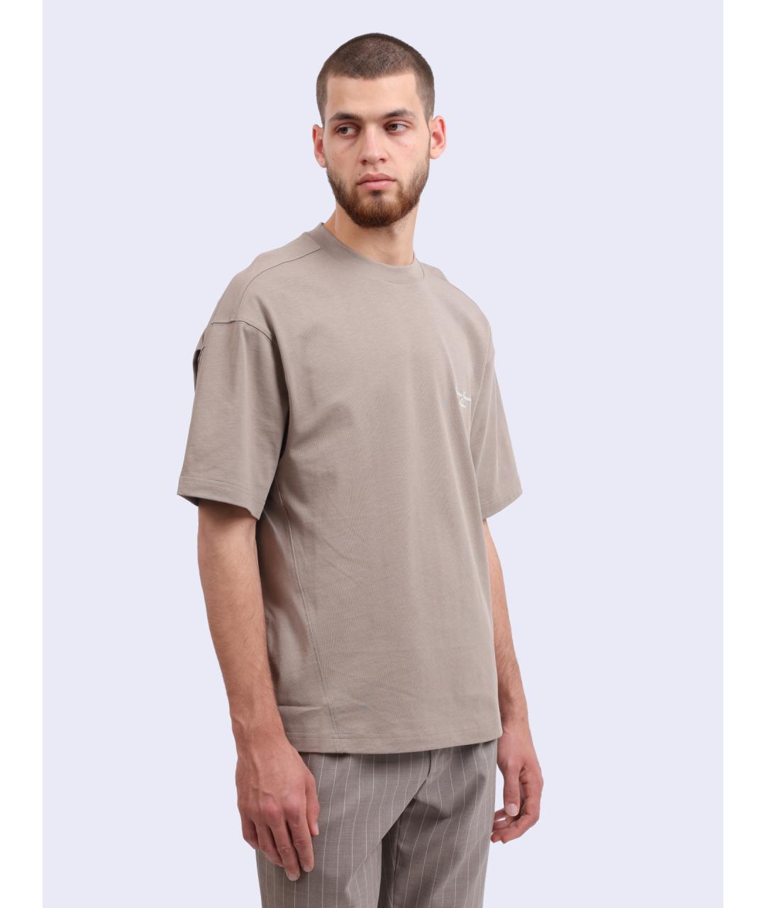 EMPORIO ARMANI Хлопковая футболка, фото 3