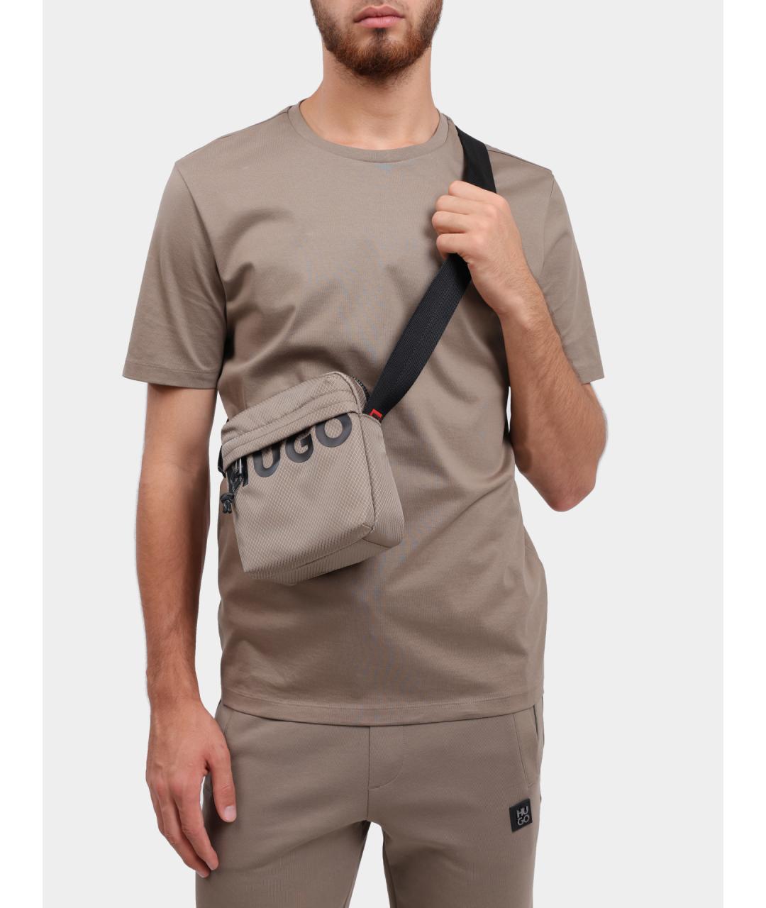 HUGO Тканевая сумка на плечо, фото 5