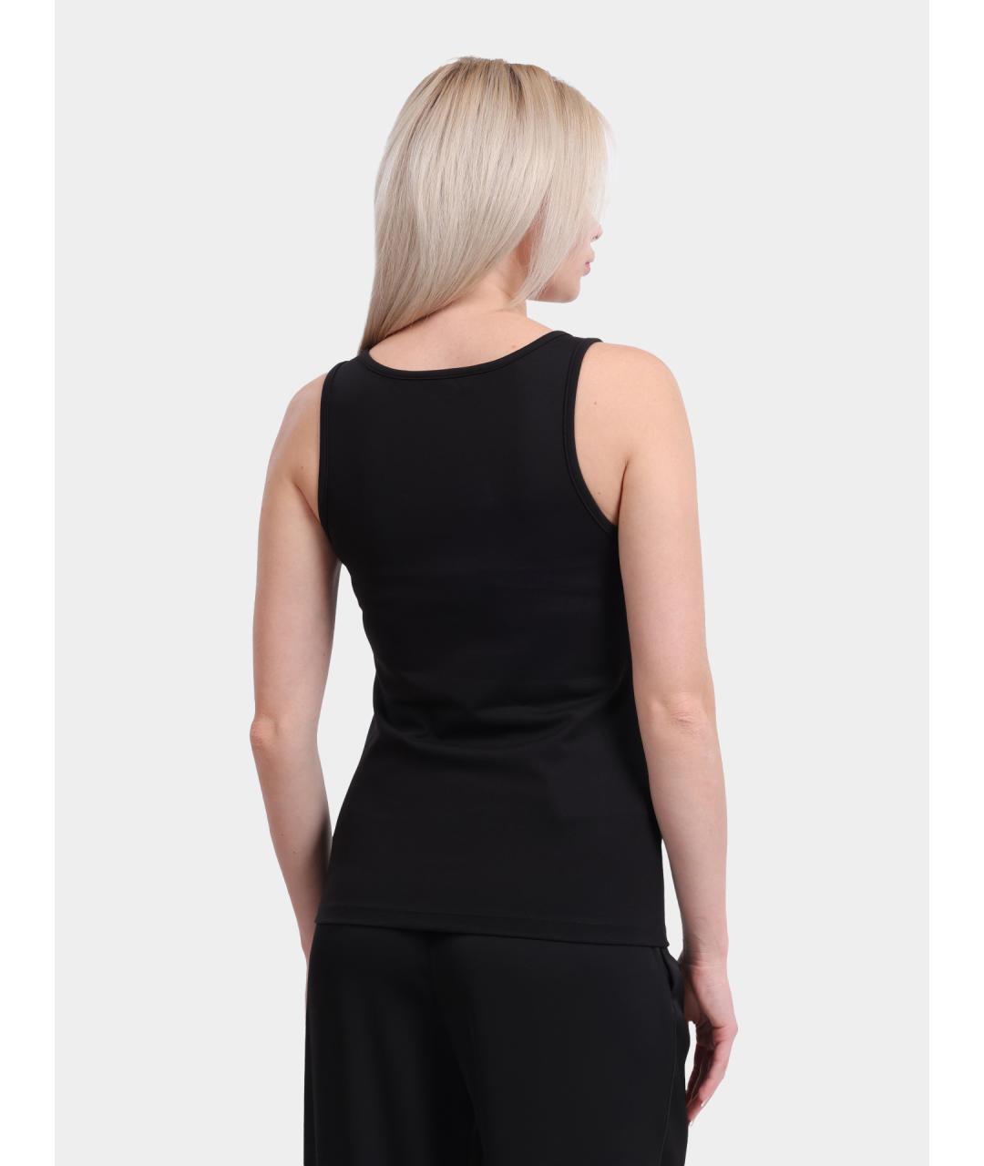 ARMANI EXCHANGE Черная майка, фото 4