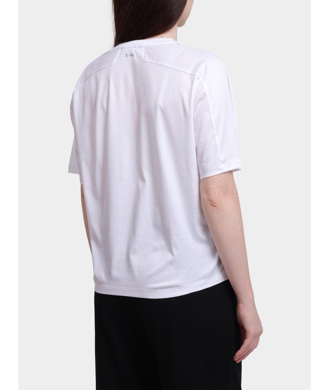 HERNO Хлопковая футболка, фото 4