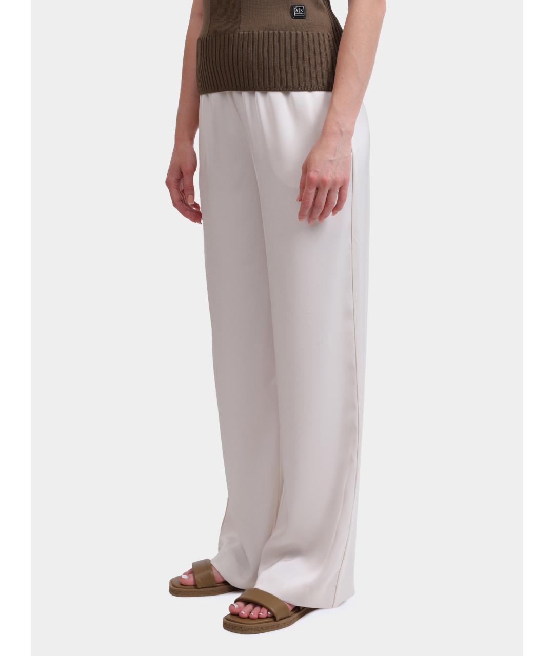 ARMANI EXCHANGE Белые прямые брюки, фото 3