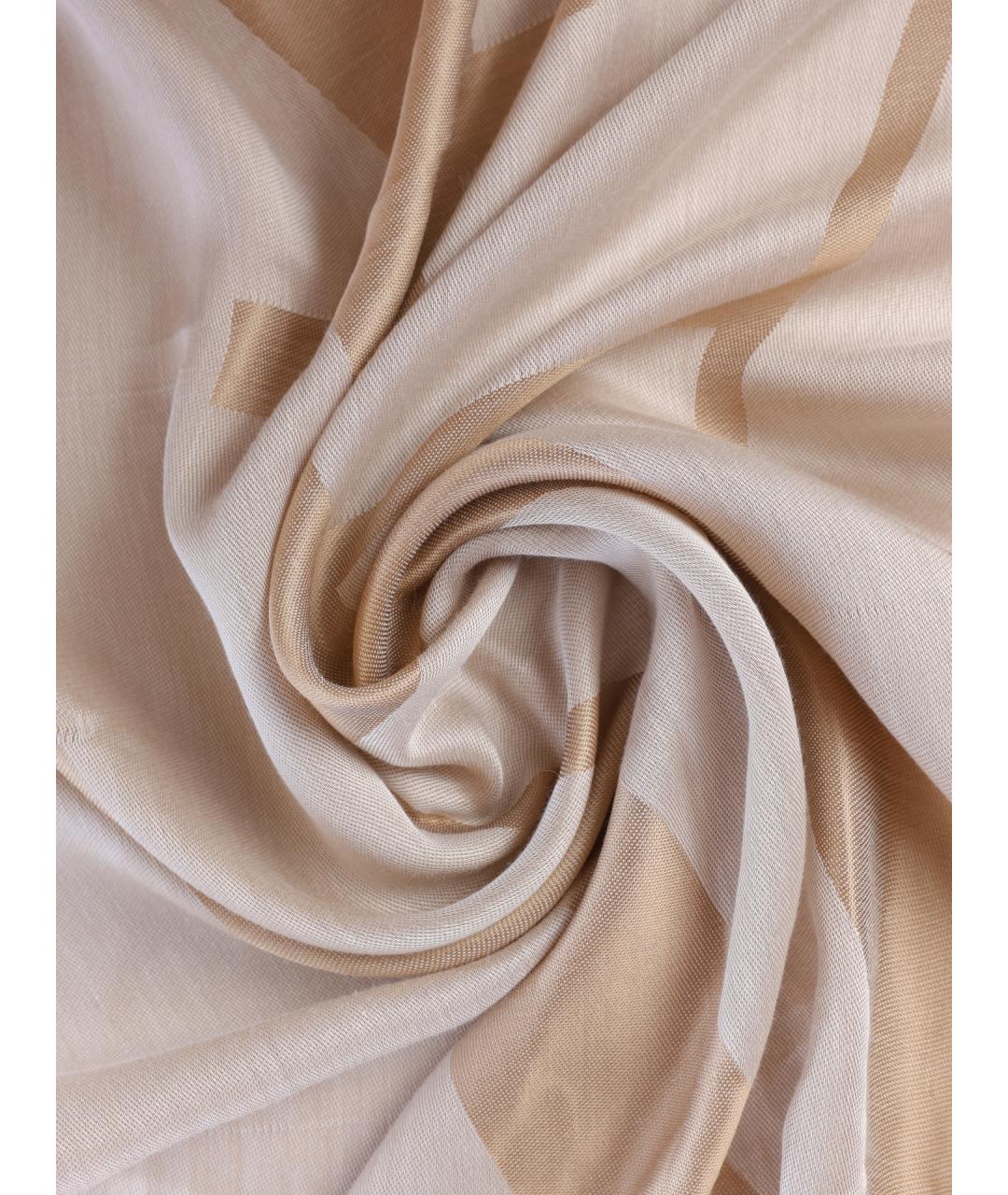 ARMANI EXCHANGE Бежевый шарф, фото 2