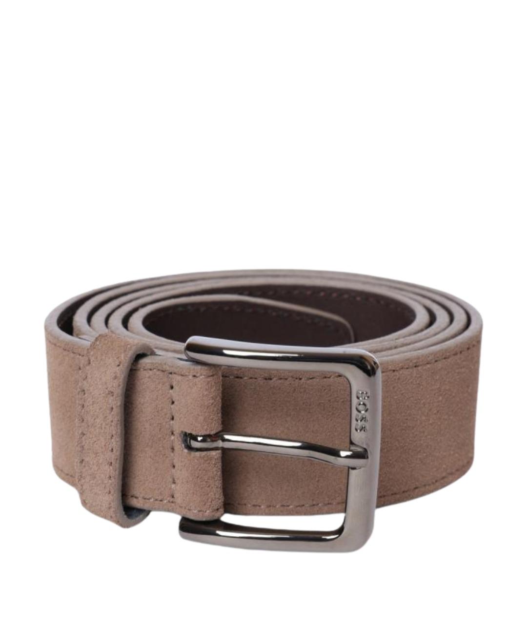 HUGO BOSS Замшевый ремень, фото 1