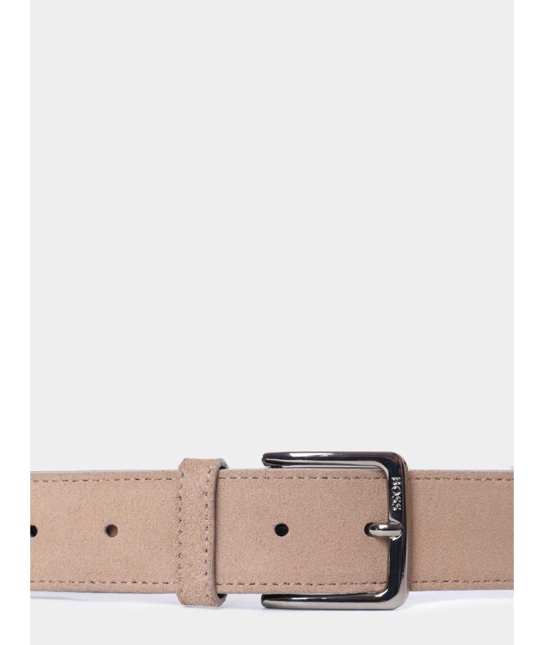 HUGO BOSS Замшевый ремень, фото 3
