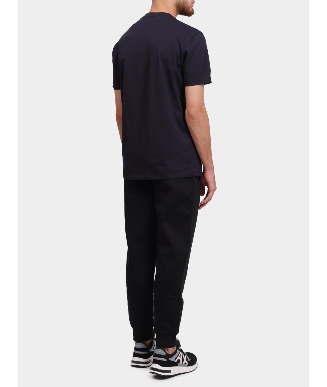 ARMANI EXCHANGE Черные повседневные брюки, фото 5