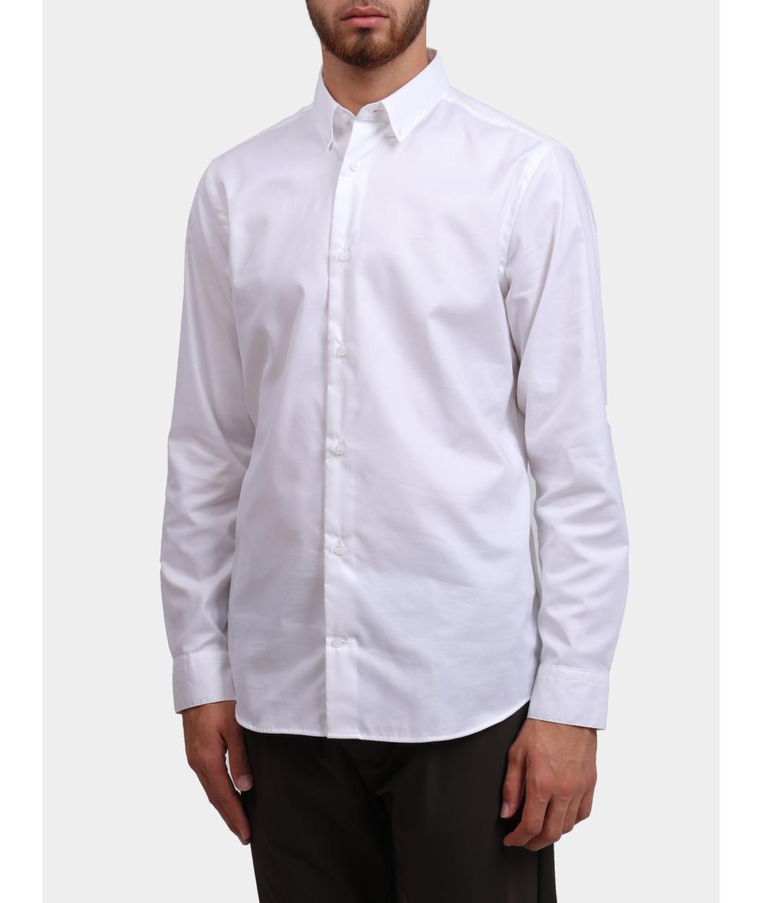 CALVIN KLEIN Хлопковая кэжуал рубашка, фото 3