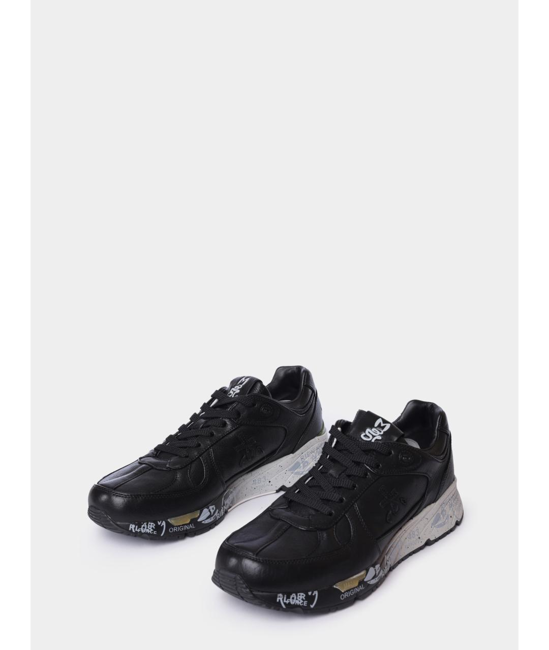 PREMIATA Кожаные низкие кроссовки / кеды, фото 2