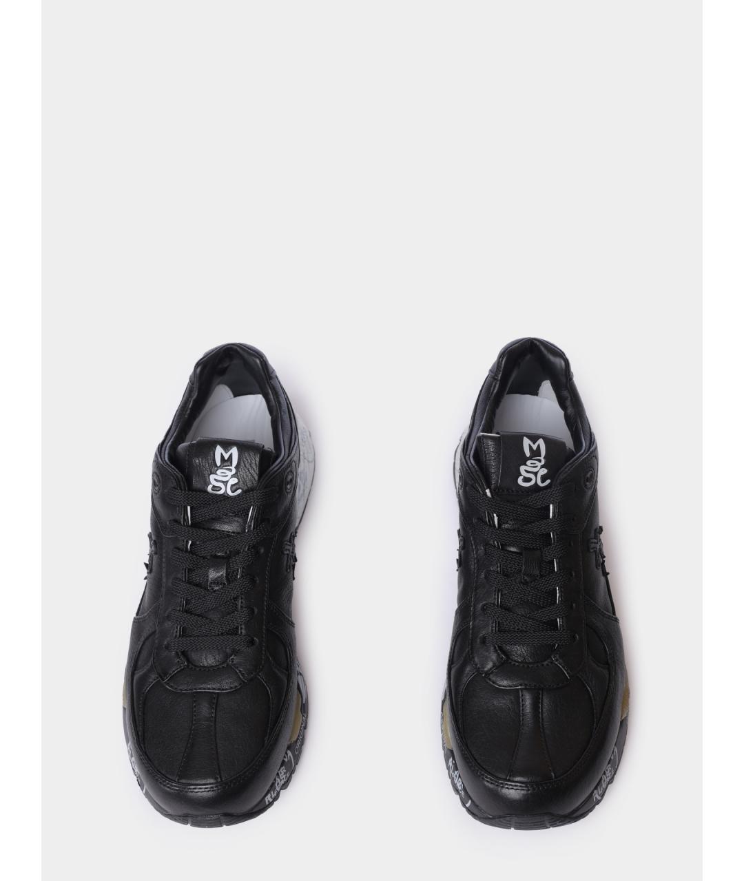 PREMIATA Кожаные низкие кроссовки / кеды, фото 3