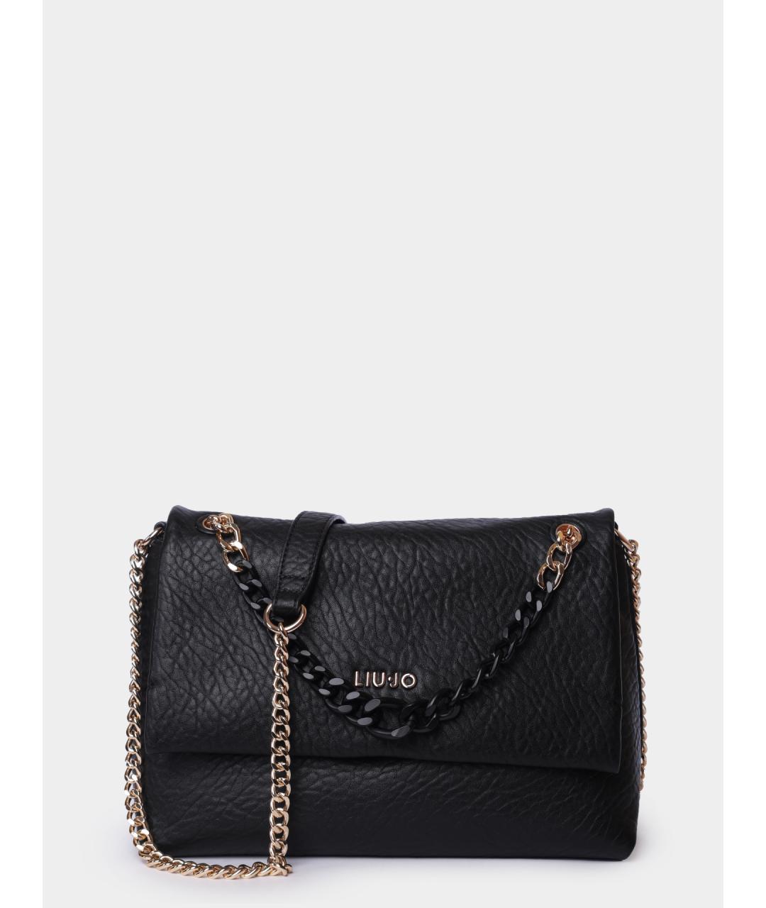 LIU JO Черная сумка через плечо, фото 3