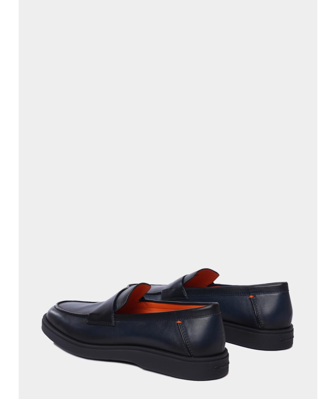SANTONI Кожаные лоферы, фото 5