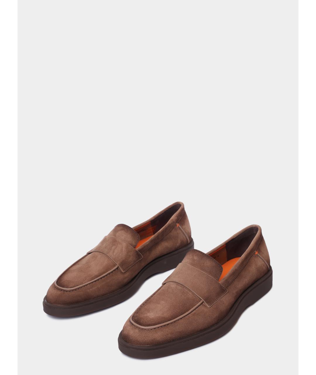 SANTONI Замшевые лоферы, фото 2
