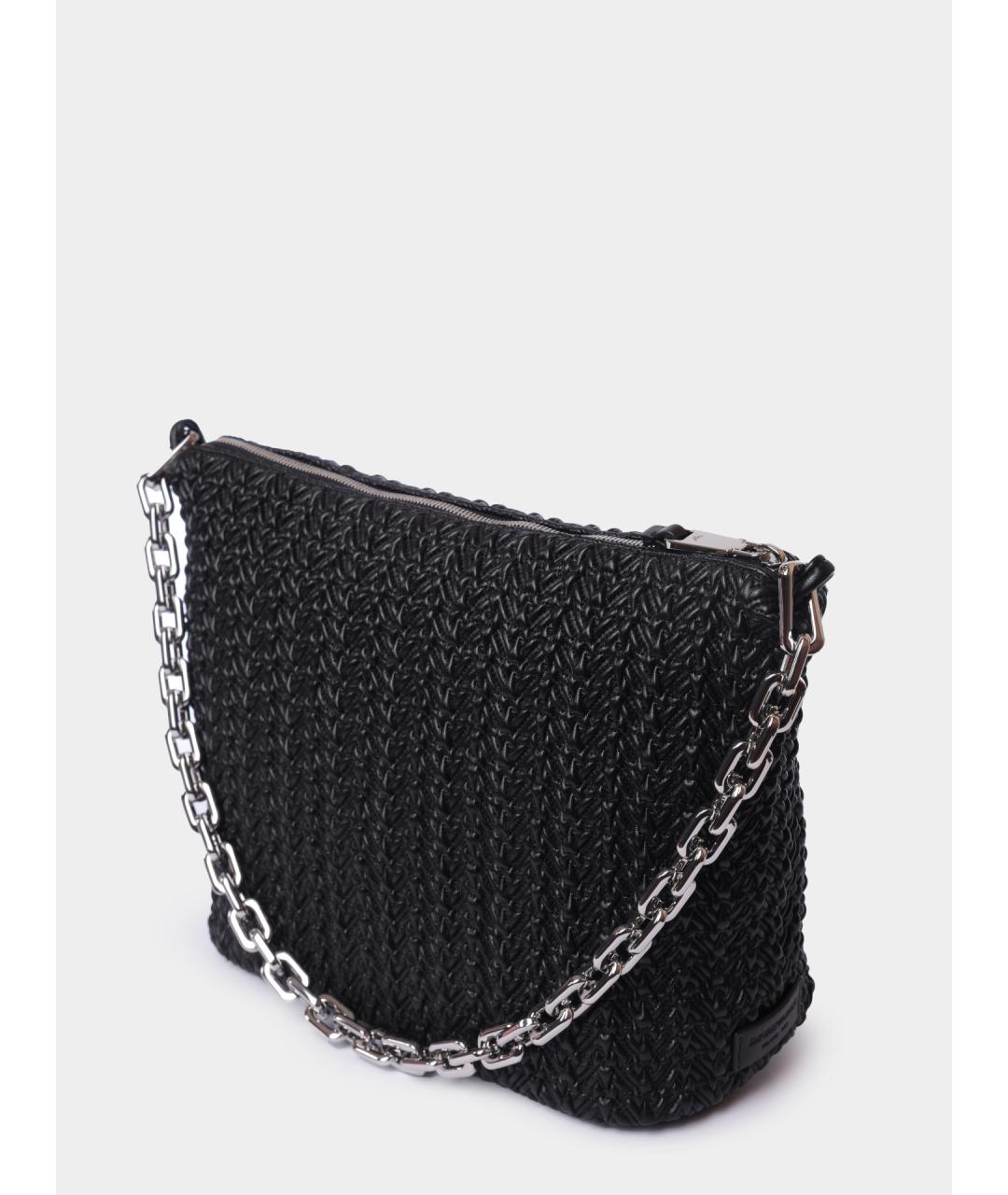 EMPORIO ARMANI Черная сумка через плечо, фото 2