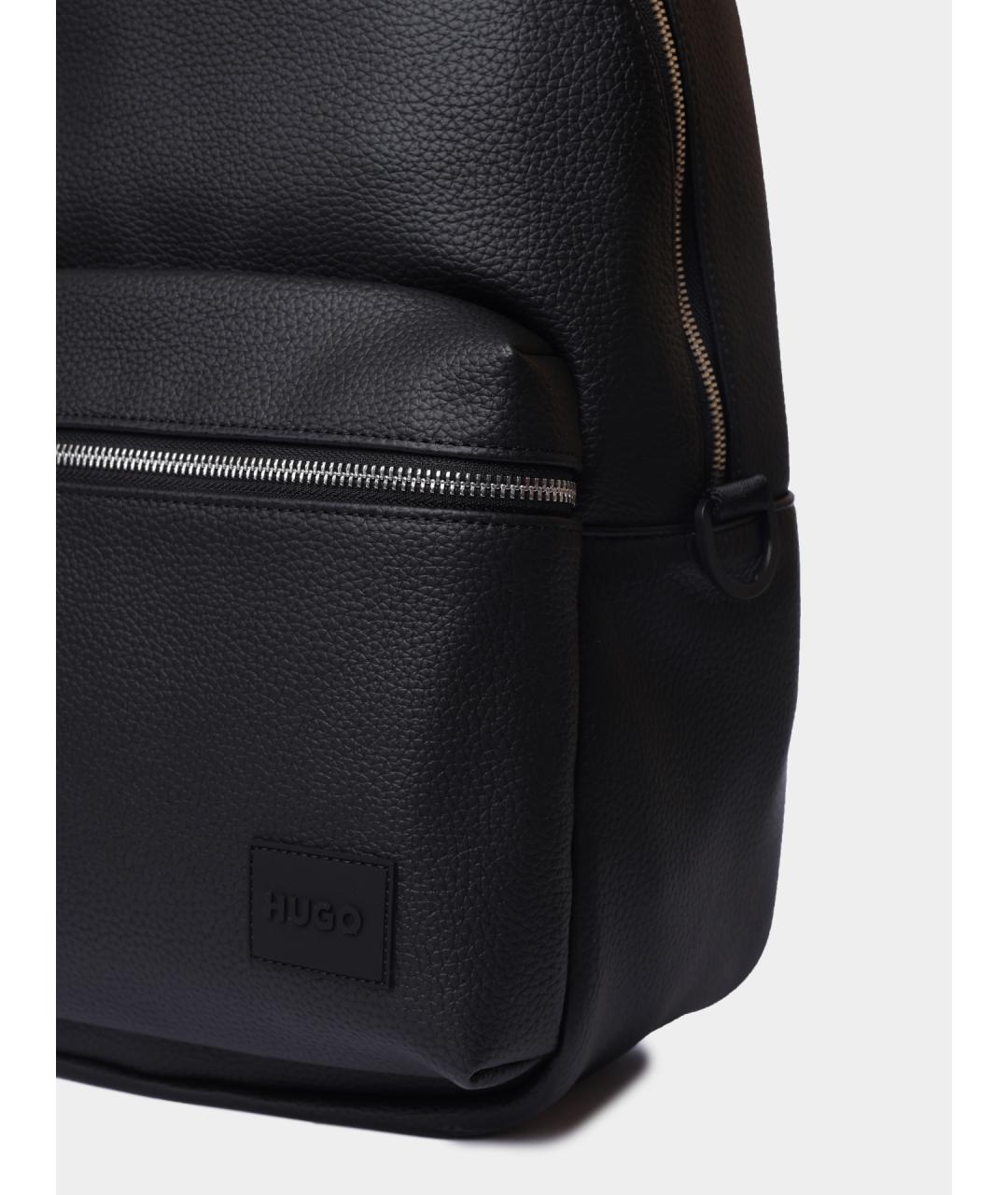 HUGO Черный рюкзак, фото 4