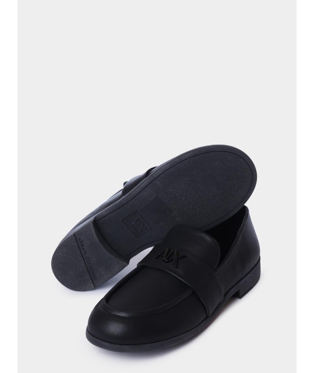 ARMANI EXCHANGE Черные лоферы, фото 5