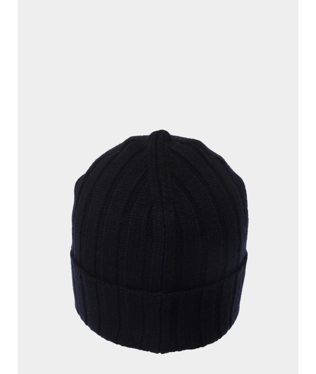 EMPORIO ARMANI Черная шапка, фото 4