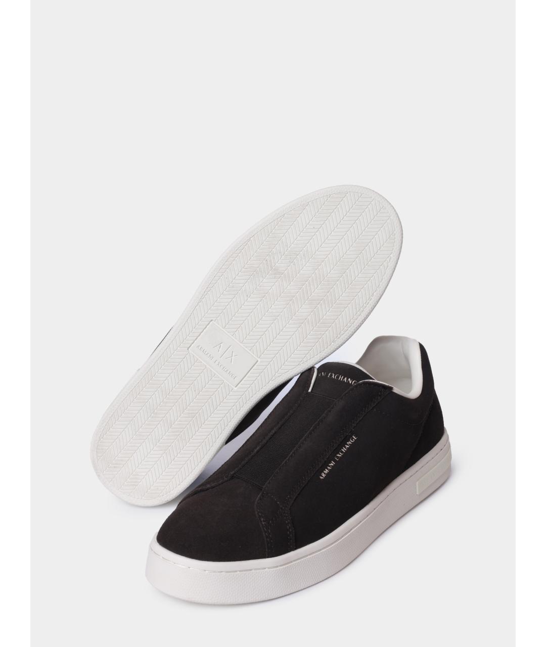 ARMANI EXCHANGE Замшевые низкие кроссовки / кеды, фото 5