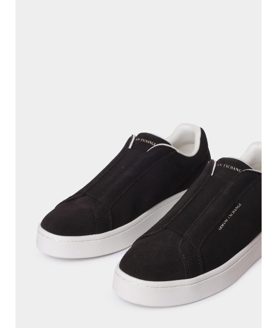 ARMANI EXCHANGE Замшевые низкие кроссовки / кеды, фото 3