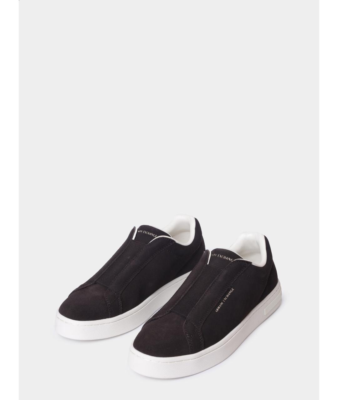 ARMANI EXCHANGE Замшевые низкие кроссовки / кеды, фото 2