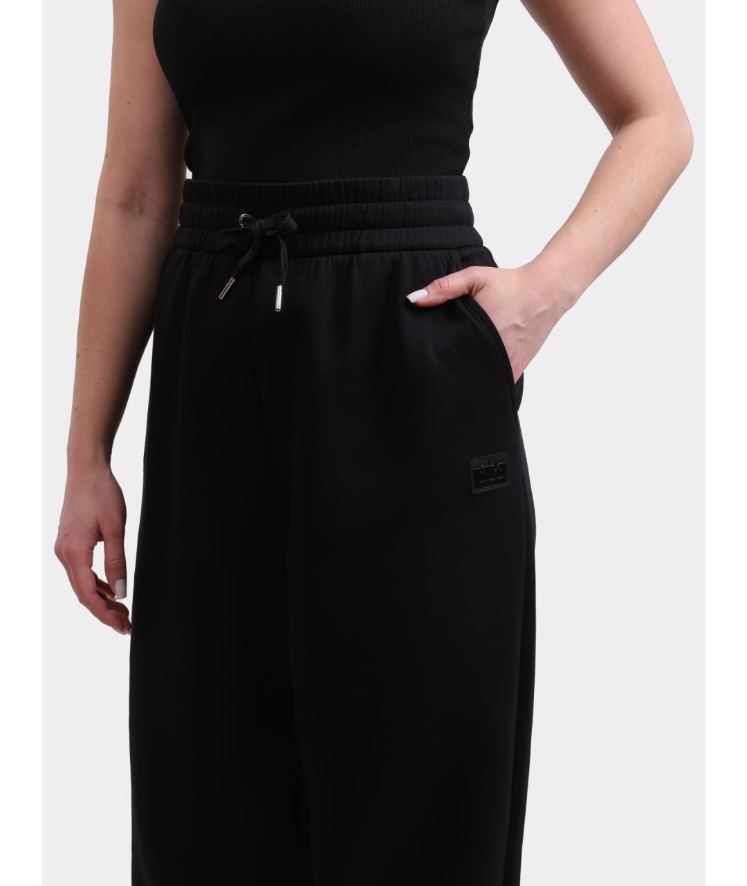 ARMANI EXCHANGE Черные прямые брюки, фото 4