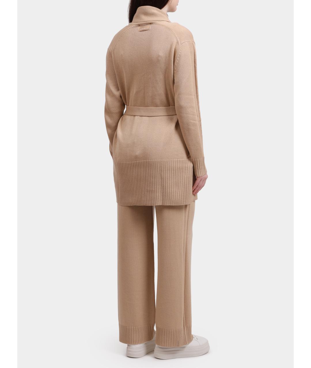 ARMANI EXCHANGE Бежевый кардиган, фото 4