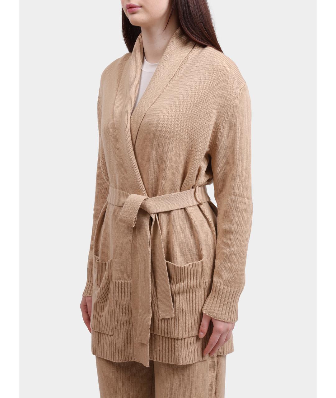 ARMANI EXCHANGE Бежевый кардиган, фото 3