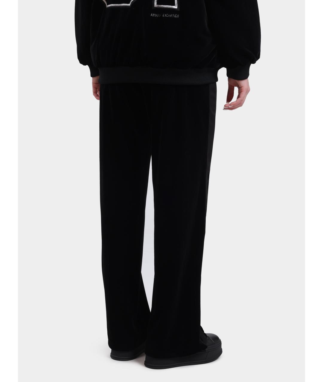 ARMANI EXCHANGE Черные прямые брюки, фото 5