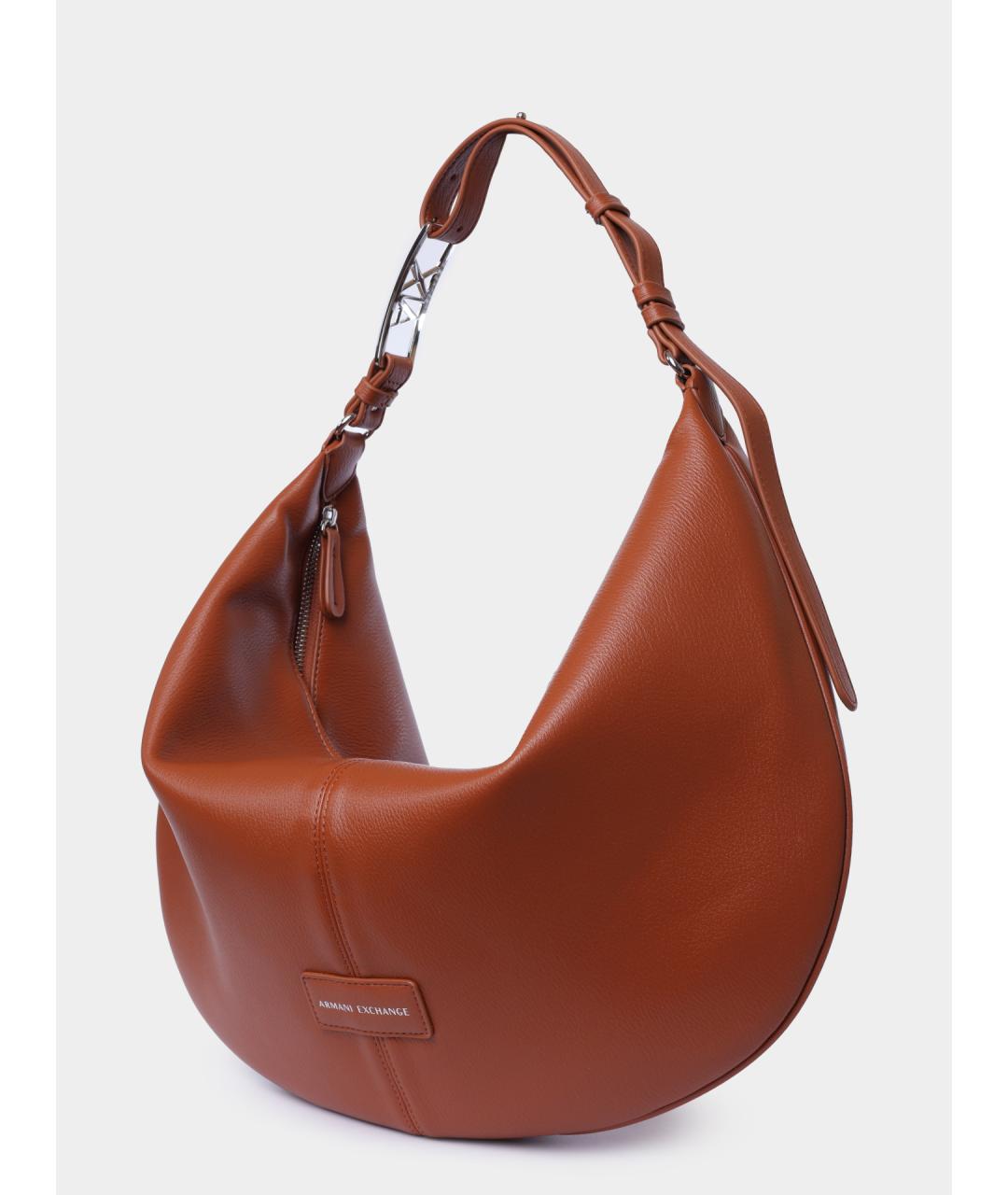 ARMANI EXCHANGE Коричневая сумка через плечо, фото 2