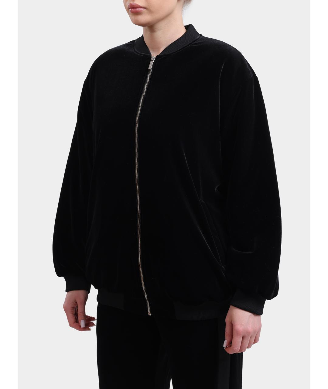 ARMANI EXCHANGE Черная бархатная куртка, фото 3