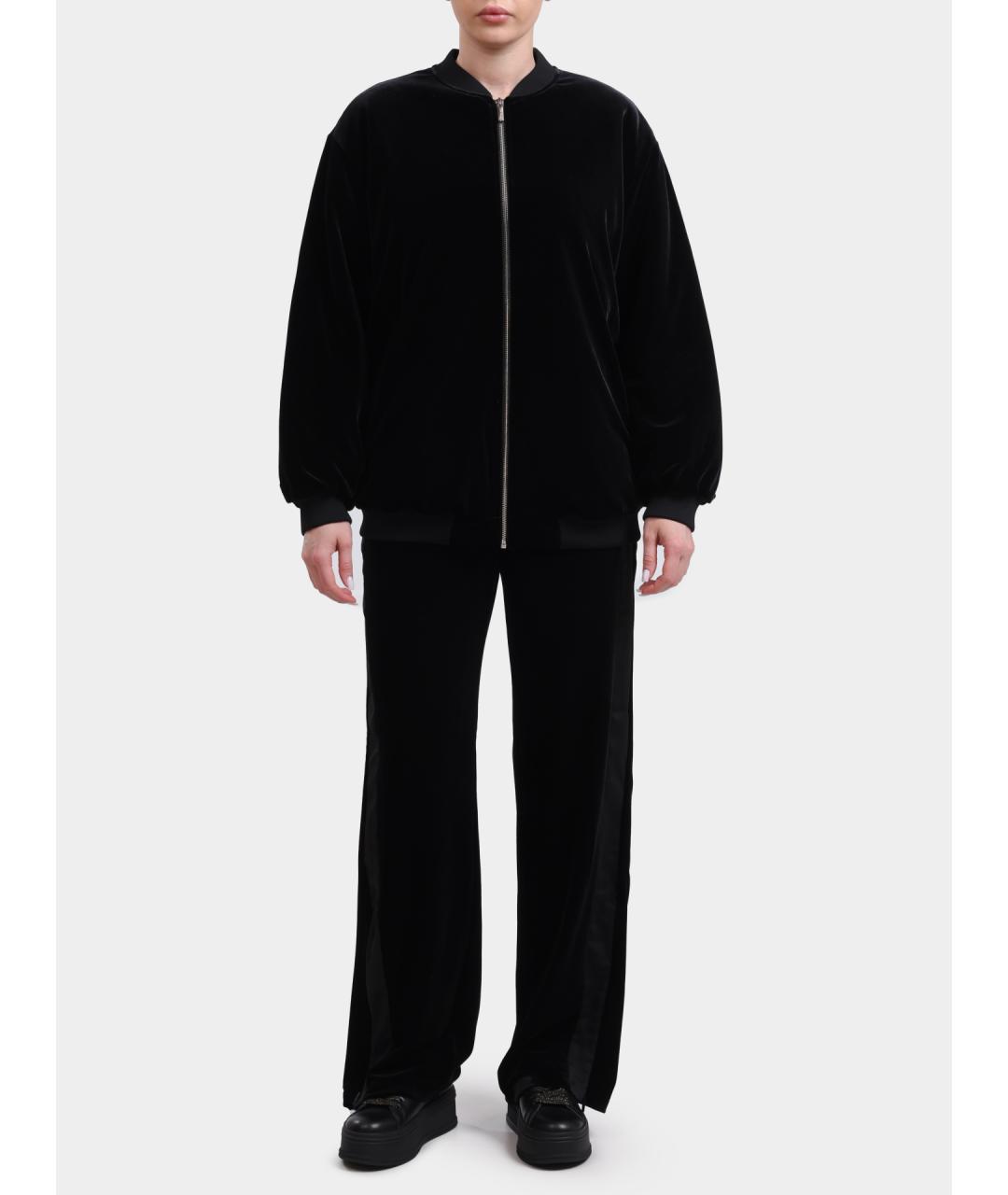 ARMANI EXCHANGE Черная бархатная куртка, фото 2