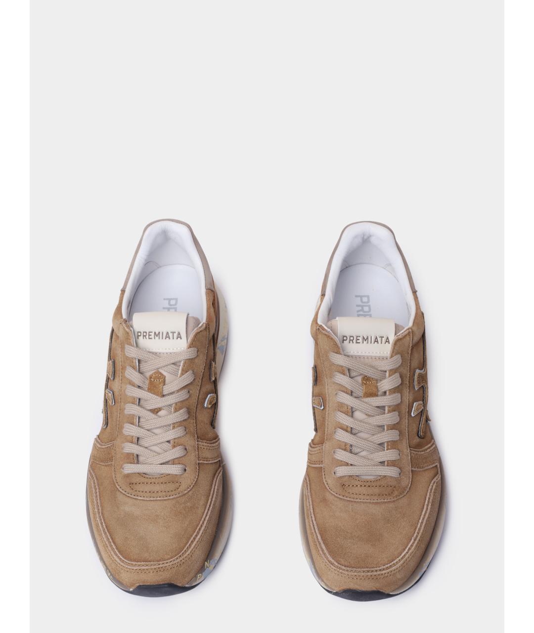 PREMIATA Замшевые низкие кроссовки / кеды, фото 3