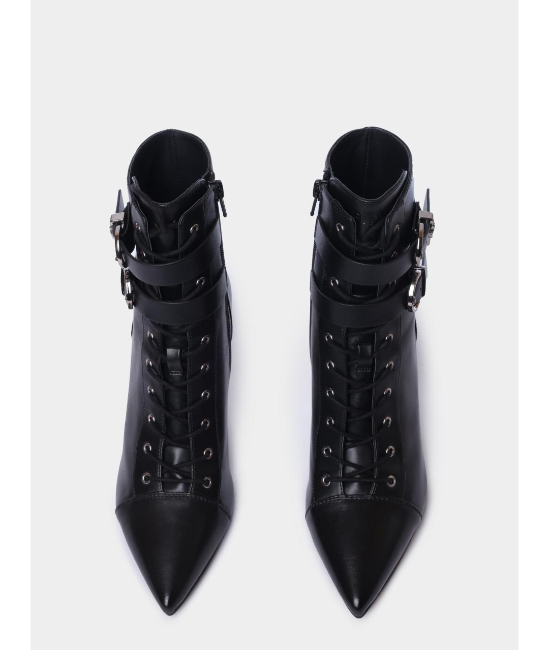 PINKO Черные ботильоны, фото 4