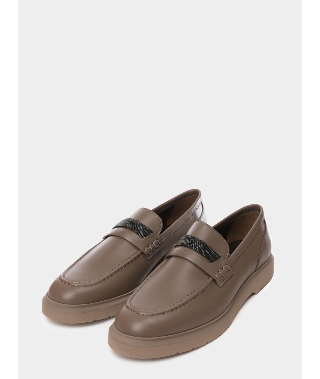 BRUNELLO CUCINELLI Кожаные лоферы, фото 2