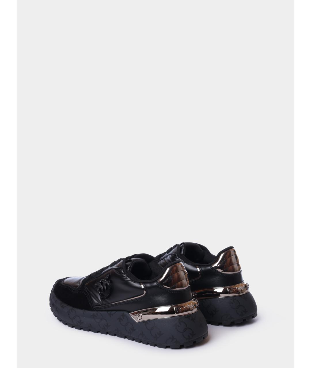 PINKO Черные кроссовки, фото 5