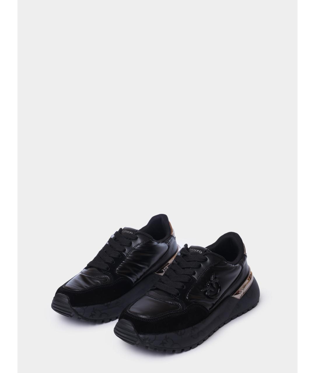 PINKO Черные кроссовки, фото 2
