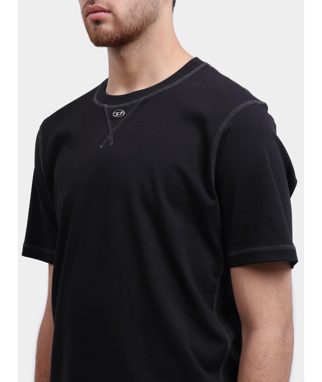 DIESEL Хлопковая футболка, фото 4