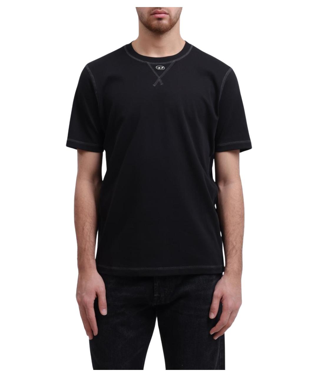 DIESEL Хлопковая футболка, фото 1