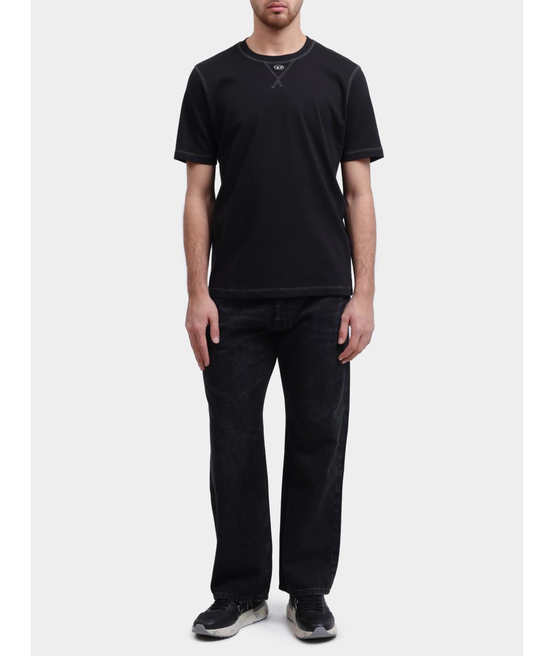 DIESEL Хлопковая футболка, фото 2