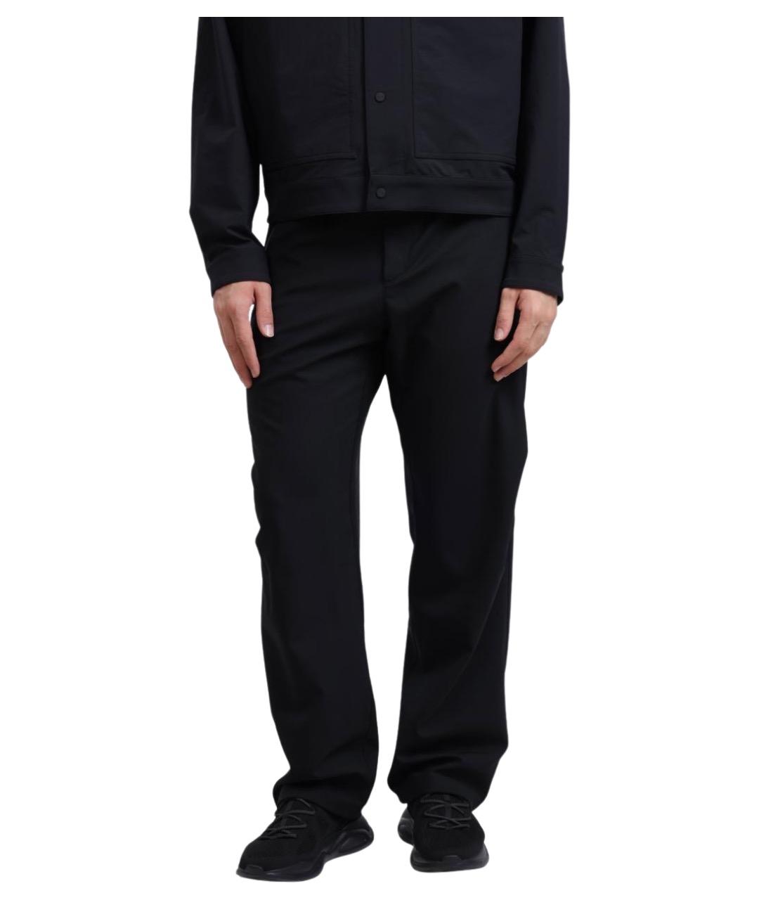 HERNO Черные повседневные брюки, фото 1
