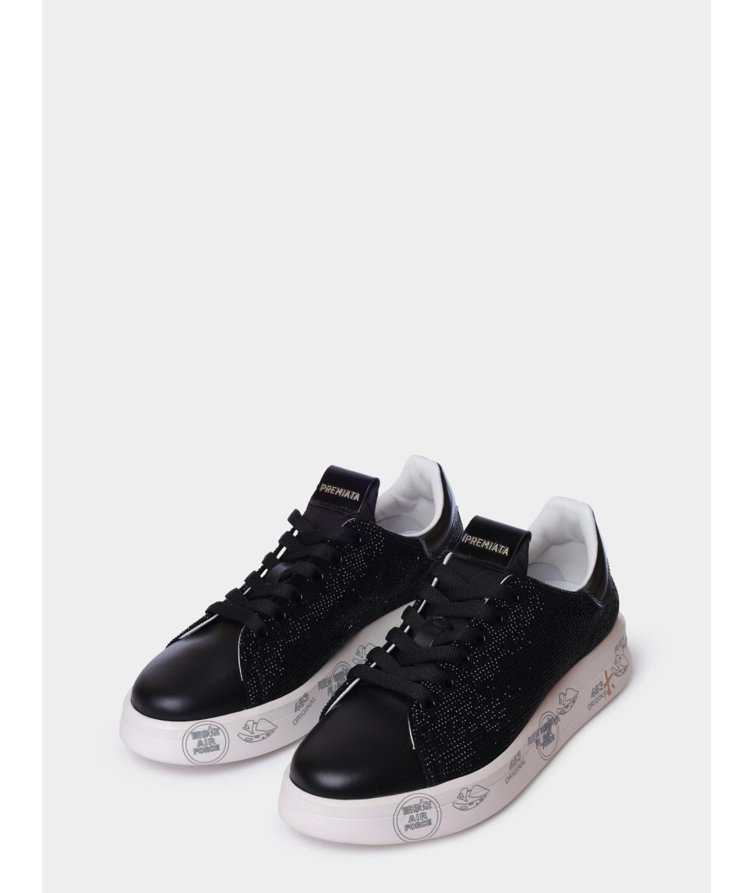 PREMIATA Черные кеды, фото 2