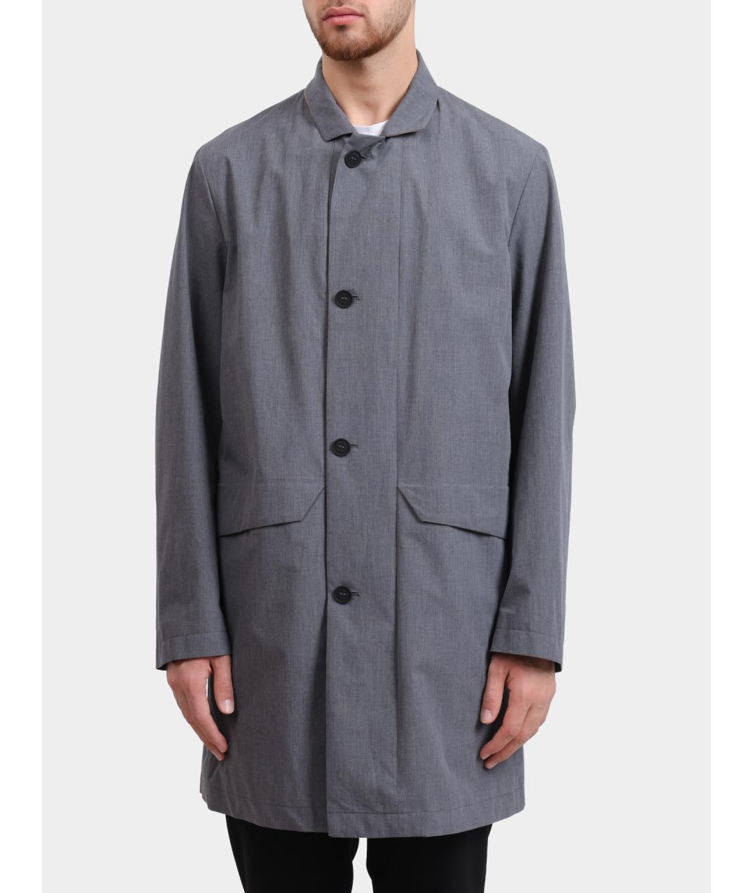 SEASE Серый тренч / плащ, фото 6