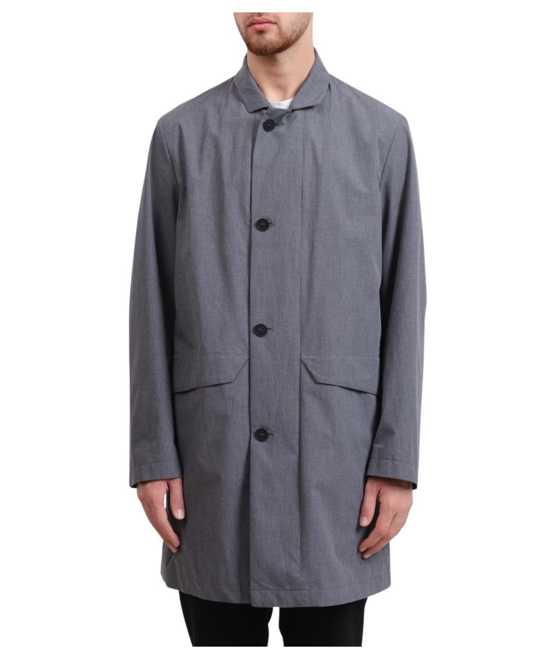 SEASE Серый тренч / плащ, фото 1