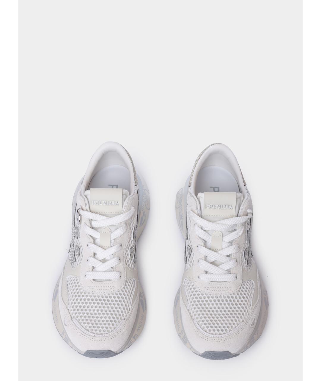 PREMIATA Белые кроссовки, фото 3