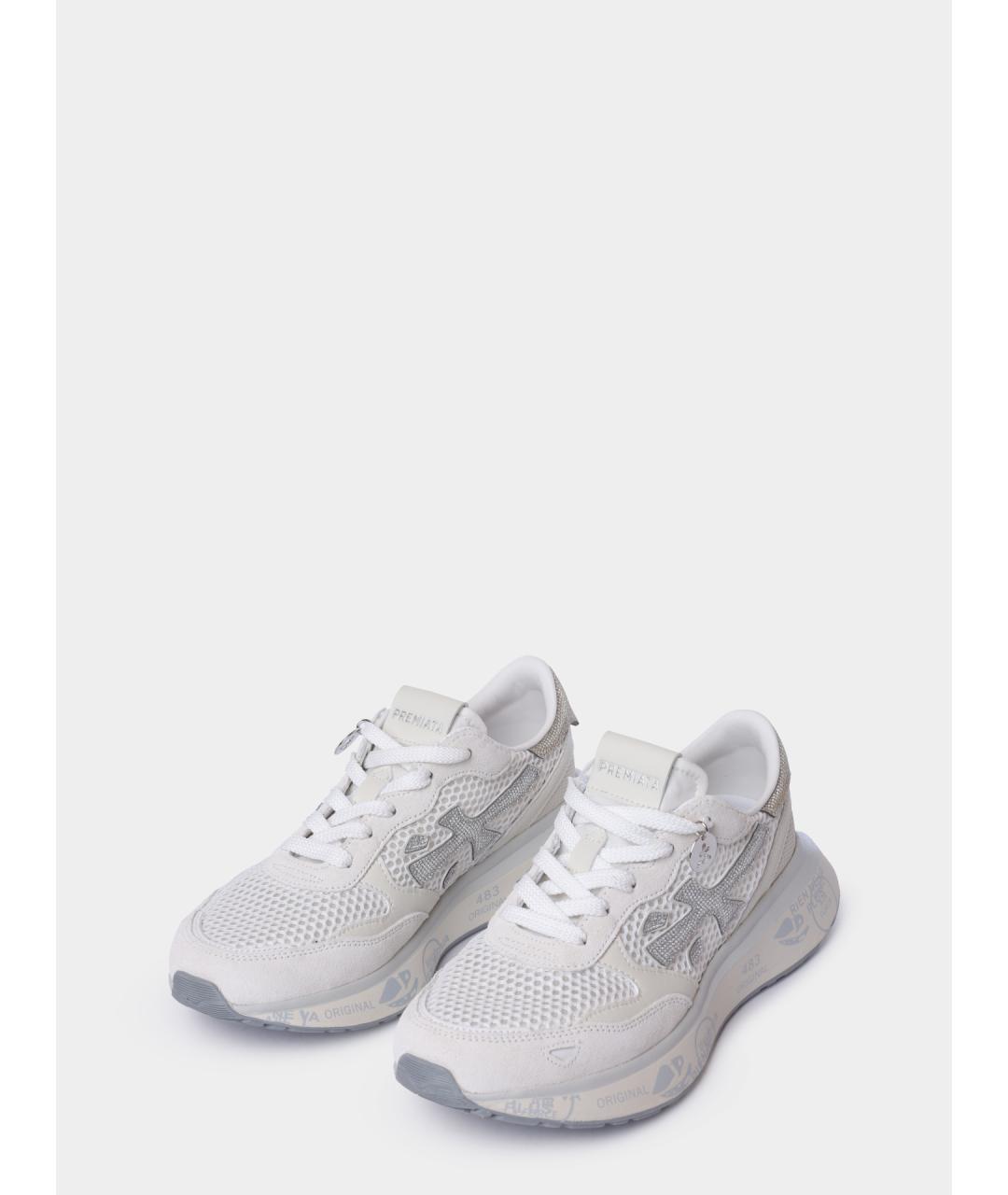 PREMIATA Белые кроссовки, фото 2