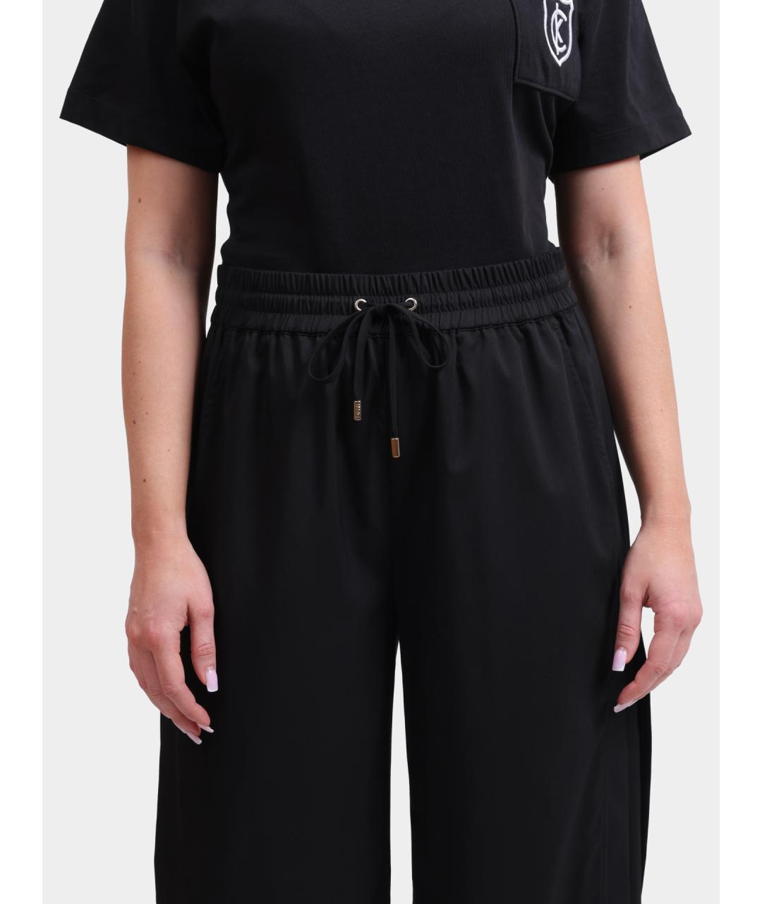 LIU JO Черные прямые брюки, фото 4